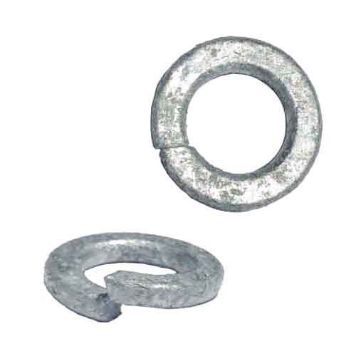 SLW14GD 1/4" Regular Split Lock Washer, HDG, USA